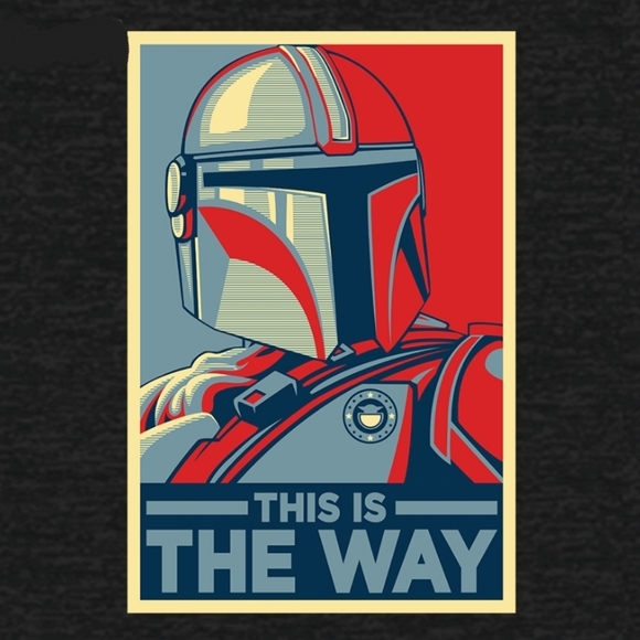 The Mandalorian Pop Art T-shirt - Picture 2 of 2